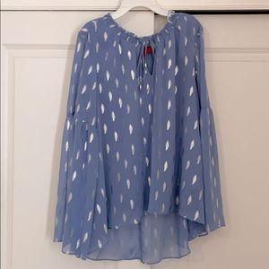 Jennifer Lopez/Kohl’s Long Bell Sleeve Blouse